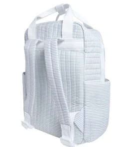 minnow Everyday Backpack Powder Blue Stripe Discount