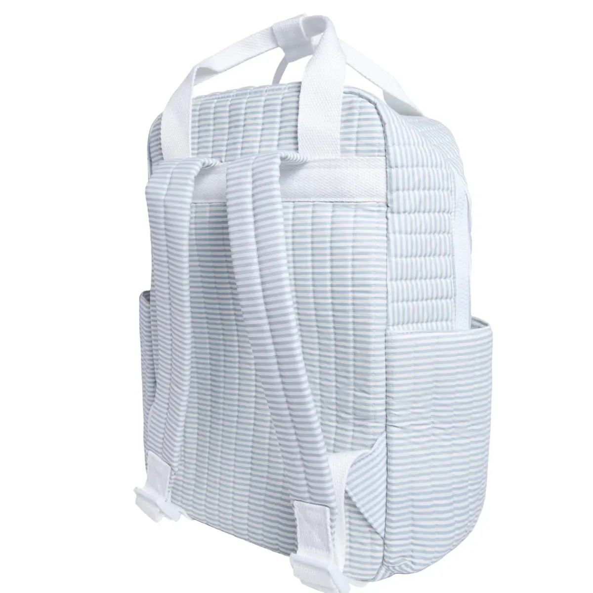 minnow Everyday Backpack Powder Blue Stripe Discount