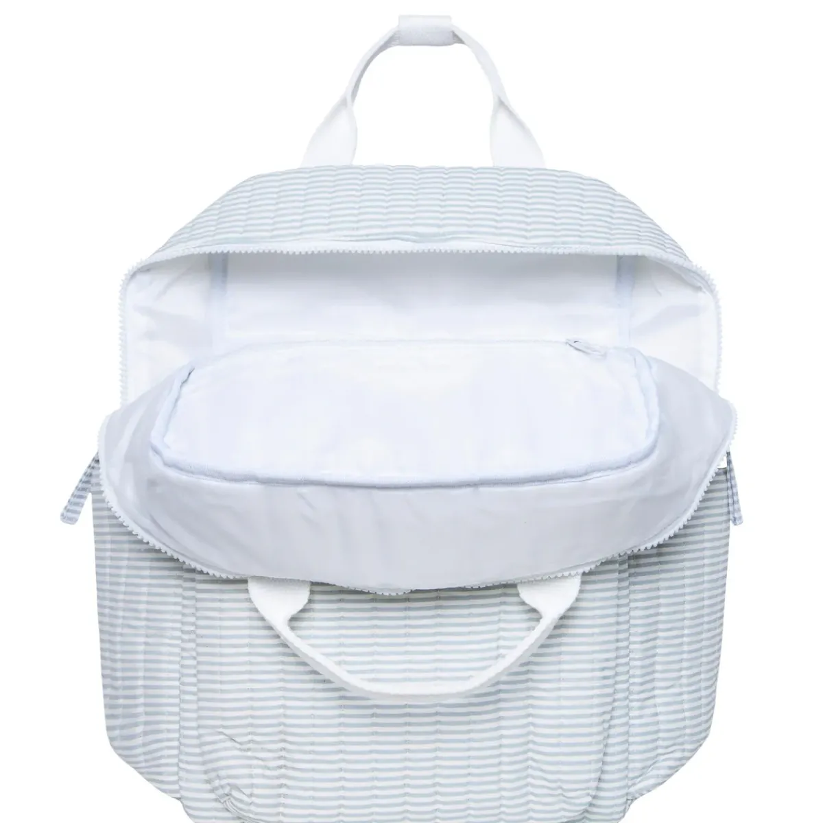 minnow Everyday Backpack Powder Blue Stripe Discount