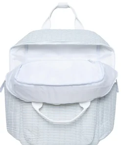 minnow Everyday Backpack Powder Blue Stripe Clearance