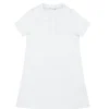 minnow Girls A-Line French Terry Dress | Swim White Outlet