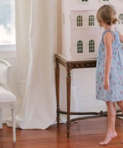 minnow Girls Brock Collection X Smocked Dress Provence Blue Best