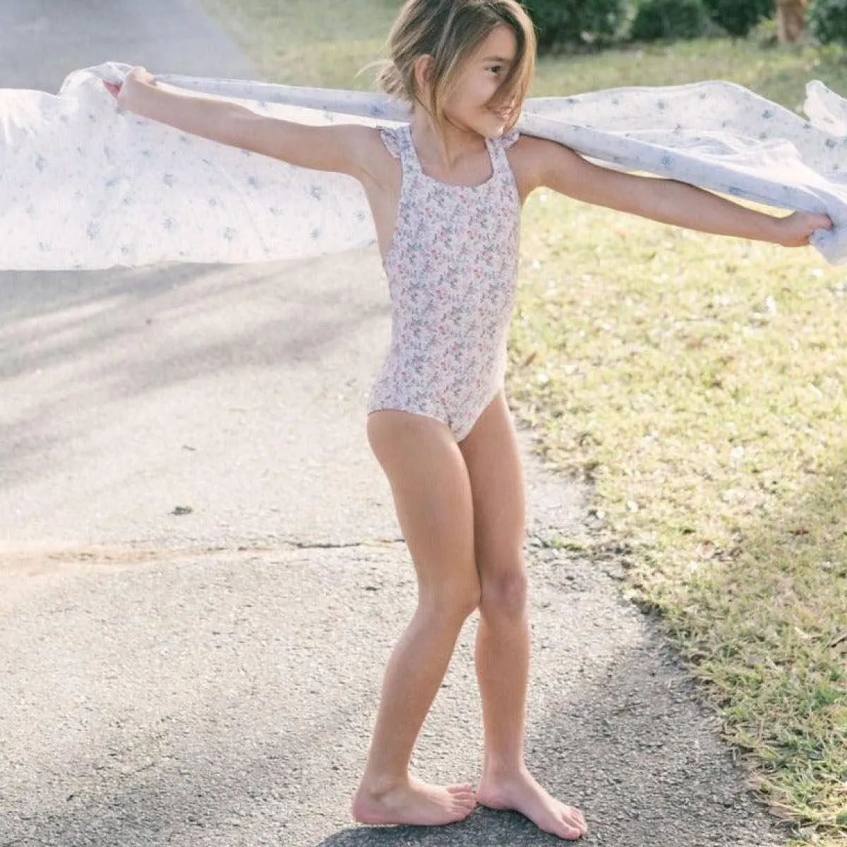 minnow Girls Brock Collection X Crossover One Piece Primrose New