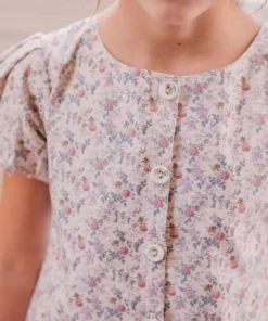 minnow Girls Brock Collection X Drop Waist Dress Primrose Online