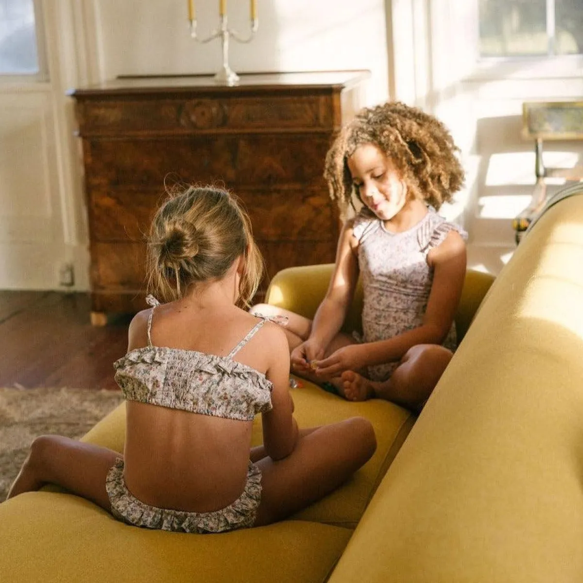 minnow Girls Brock Collection X Cotton Bikini Primrose Outlet