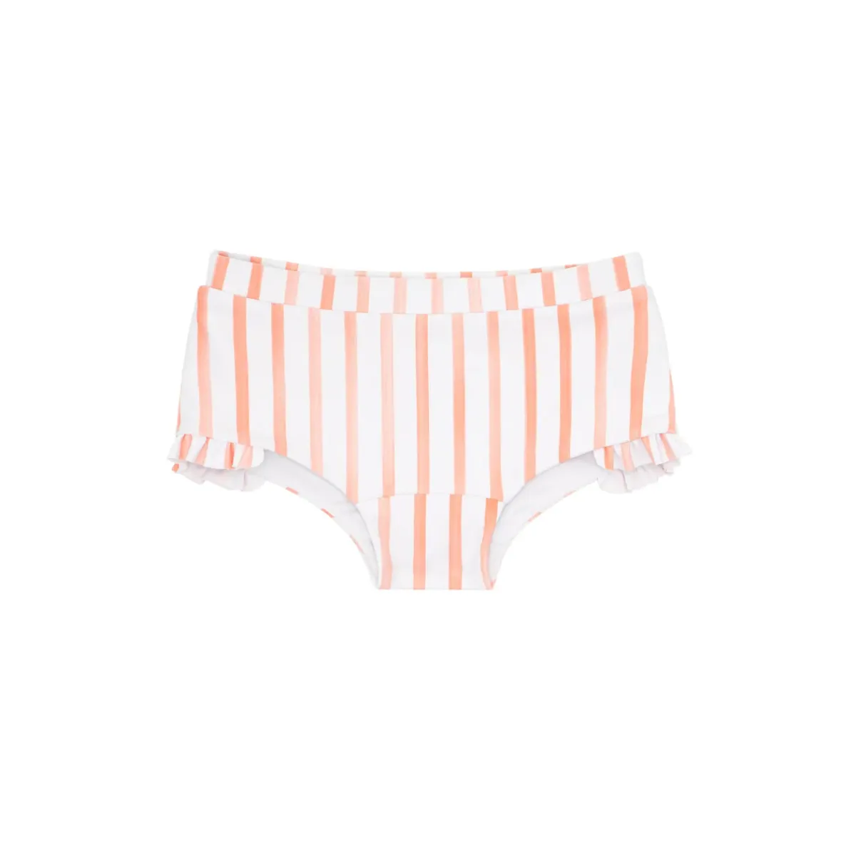 minnow Girls Calypso Coral Stripe Swim Shorts Calypso Coral Botanic Best