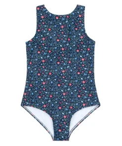 minnow Girls Double Bow One Piece Midnight Vineyard Sale