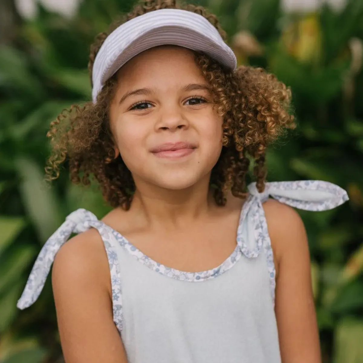 minnow Girls French Terry Bloomer Set Light Blue Outlet