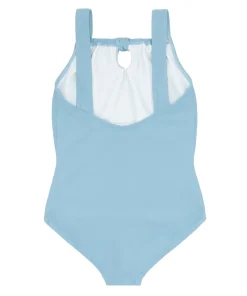 minnow Girls Gathered One Piece | Swim Freshwater Blue Discount