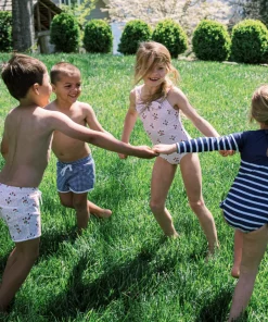 minnow Girls Gathered One Piece | Swim Raspberry Red Sale