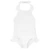 minnow Girls Halter One Piece | Swim Capeside White Discount