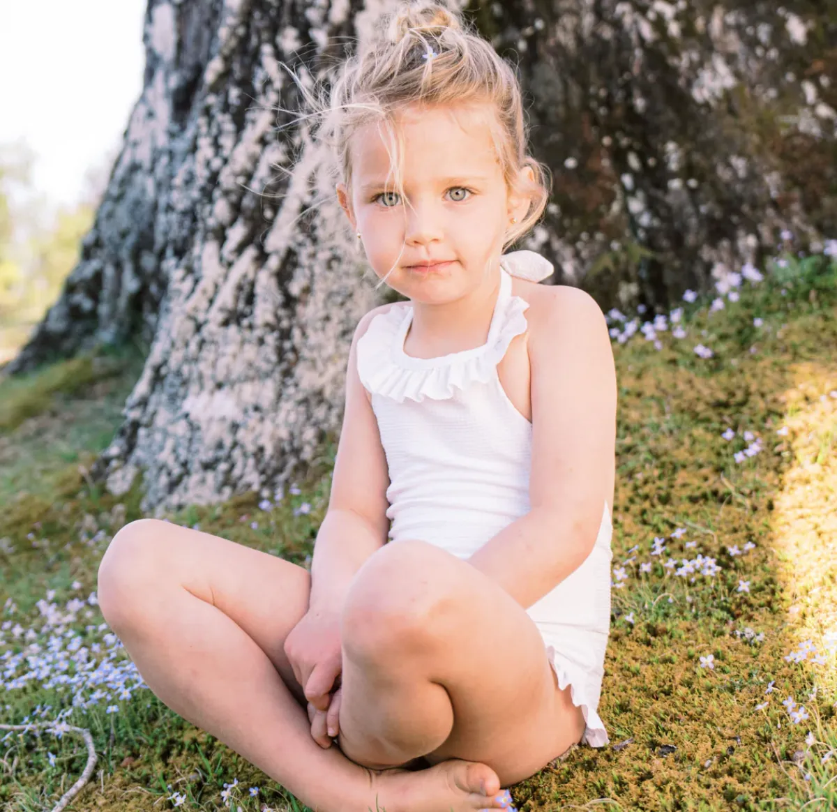 minnow Girls Halter One Piece | Swim Capeside White Discount