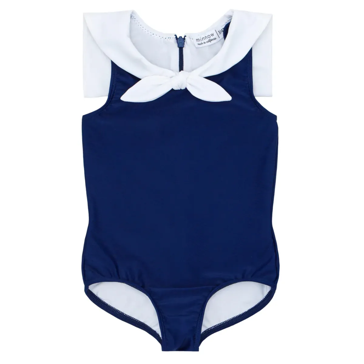 minnow Girls Midsummer Sailor One Piece Navy Hot