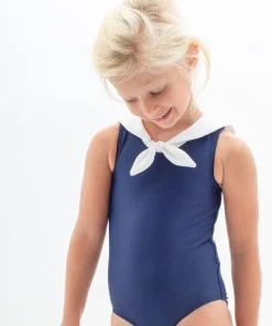minnow Girls Midsummer Sailor One Piece Navy Hot