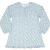 minnow Girls Pima Dress Slate Floral New