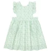 minnow Girls Pinafore Dress Sea Marsh Floral Online