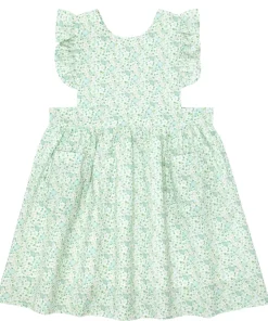 minnow Girls Pinafore Dress Sea Marsh Floral Online