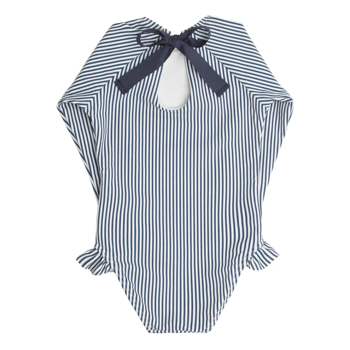 minnow Girls Rashguard One Piece | Swim Navy Stripe Online