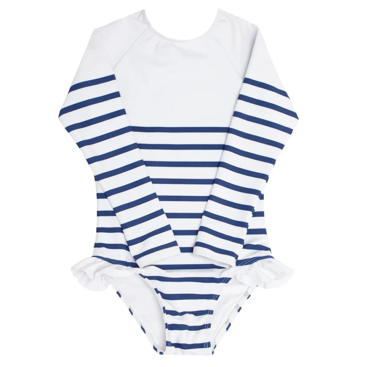 minnow Girls Rashguard One Piece | Swim Breton Stripe Sale