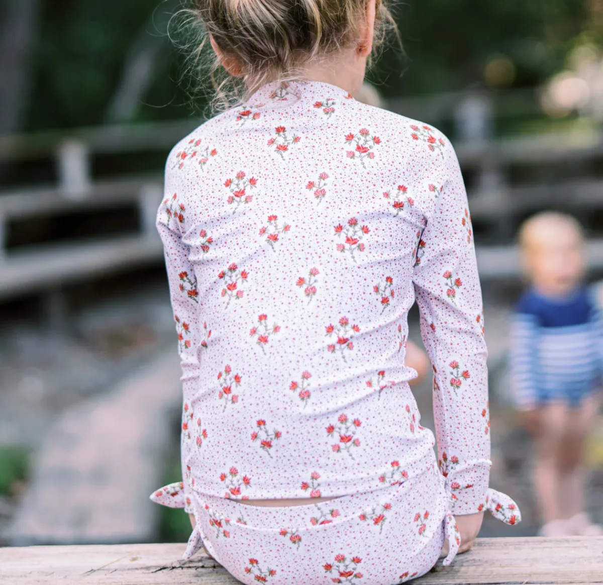 minnow Girls Rashguard Set | Swim Raspberry Red Discount