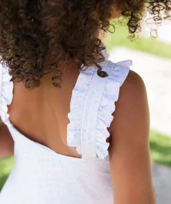 minnow Girls Ruffle Strap One Piece Antique Floral Best