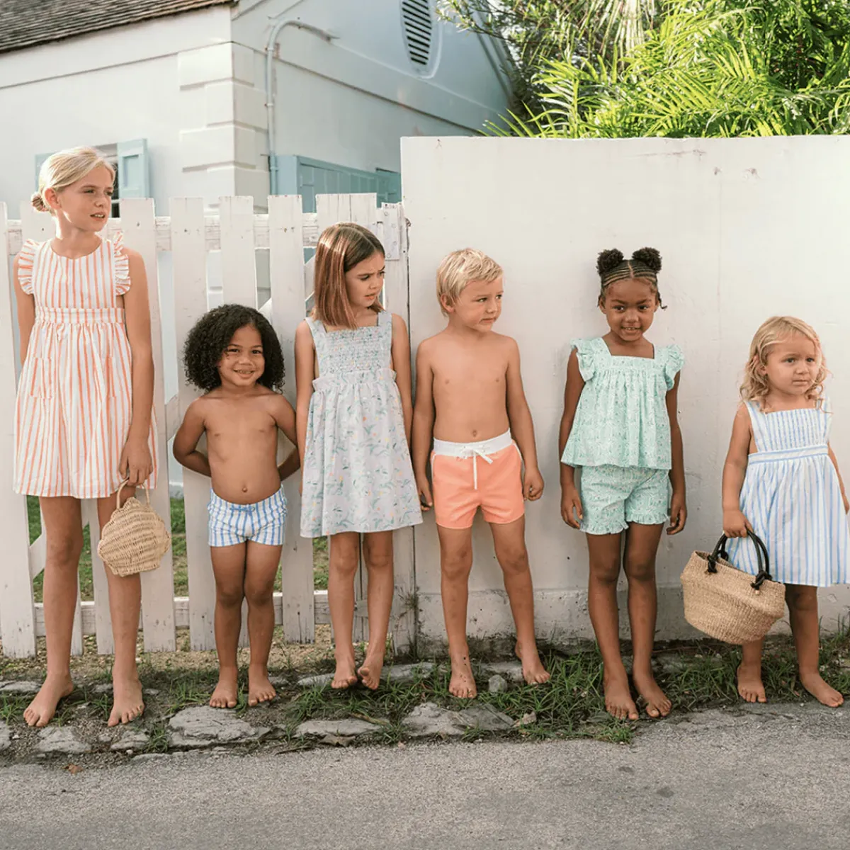 minnow Girls Ruffle Top And Short Set Abaco Green Paisley Discount