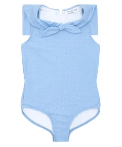minnow Girls Sailor One Piece Mulberry Blue Dot Sale