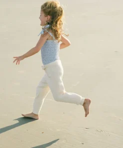 minnow Girls Smocked One Piece Slate Floral Fashion