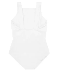 minnow Girls Tie Front One Piece Alys White Best