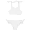 minnow Girls Tie Knot Bikini | Swim Capeside White Hot