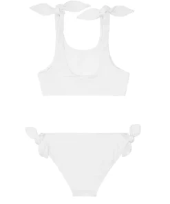 minnow Girls Tie Knot Bikini | Swim Capeside White Hot
