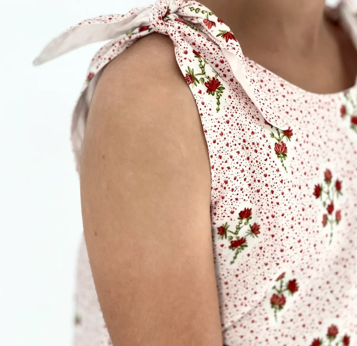 minnow Girls Tie Knot Bloomer Set | Swim Raspberry Red Discount