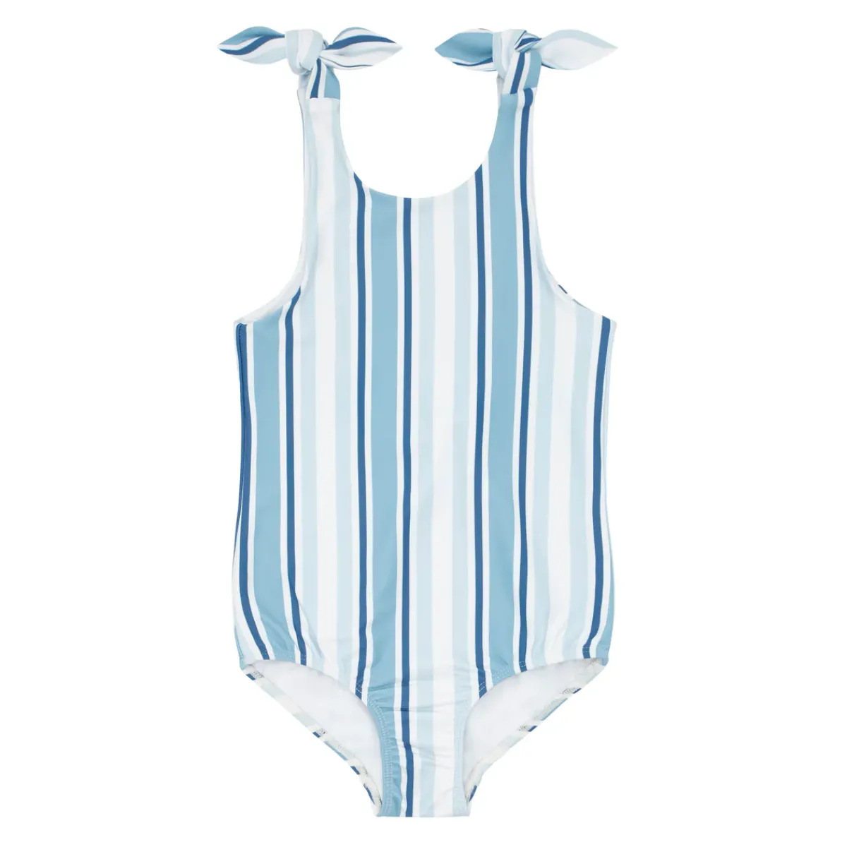 minnow Girls Tie Knot One Piece | Swim Freshwater Stripe Outlet