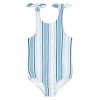 minnow Girls Tie Knot One Piece | Swim Freshwater Stripe Sale