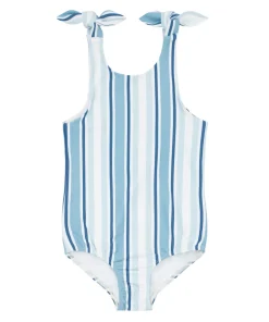 minnow Girls Tie Knot One Piece | Swim Freshwater Stripe Sale