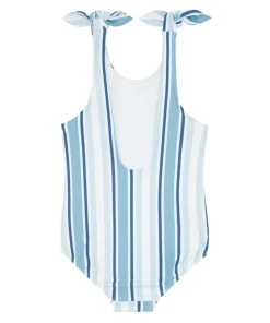 minnow Girls Tie Knot One Piece | Swim Freshwater Stripe Sale