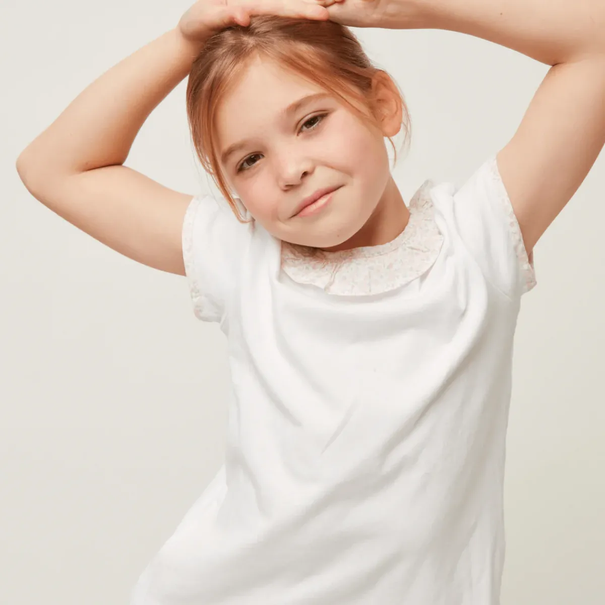 minnow Girls T-Shirt And Short Set Antique Floral Hot