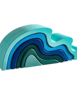 minnow Green Elephant Wave Stacking Block Hot