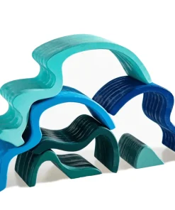 minnow Green Elephant Wave Stacking Block Hot