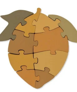 minnow Konges Slojd Lemon Number Puzzle New