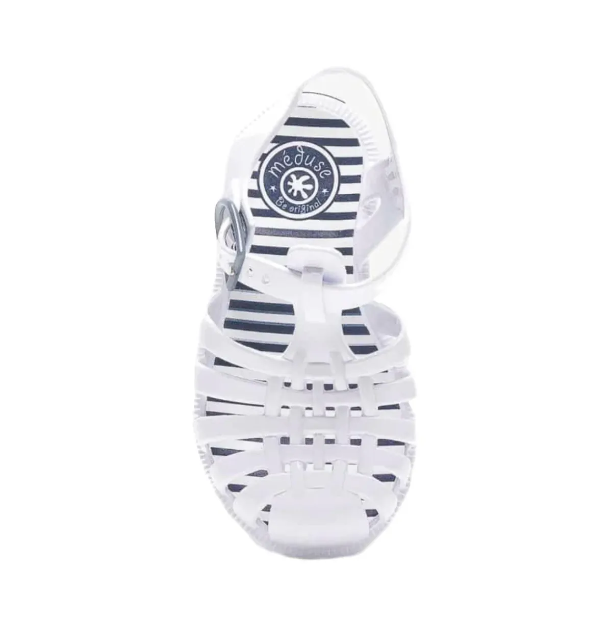 minnow Meduse Sunray Sandal, Blanc Clearance