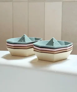 minnow Minito & Co Silicone Origami Boat Toys Fashion