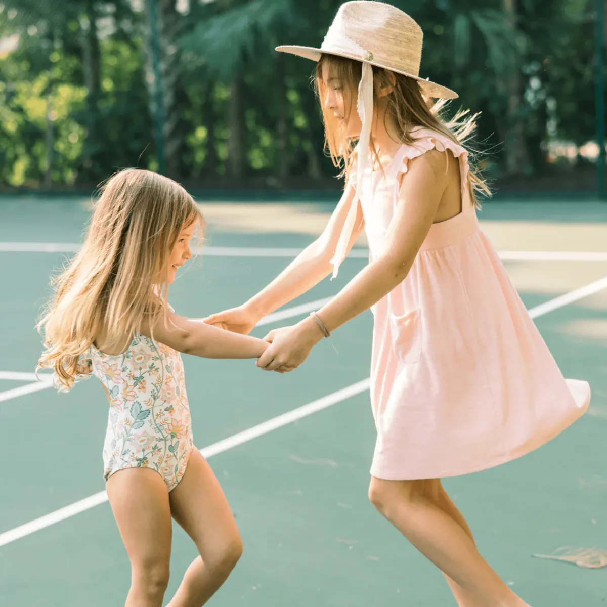 minnow X Daphne Oz Girls Terry Ruffle Dress Strawberries And Cream Fashion