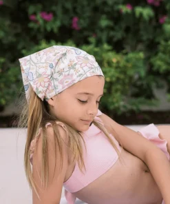 minnow X Daphne Oz Girls Head Scarf Wild Bloom Floral New