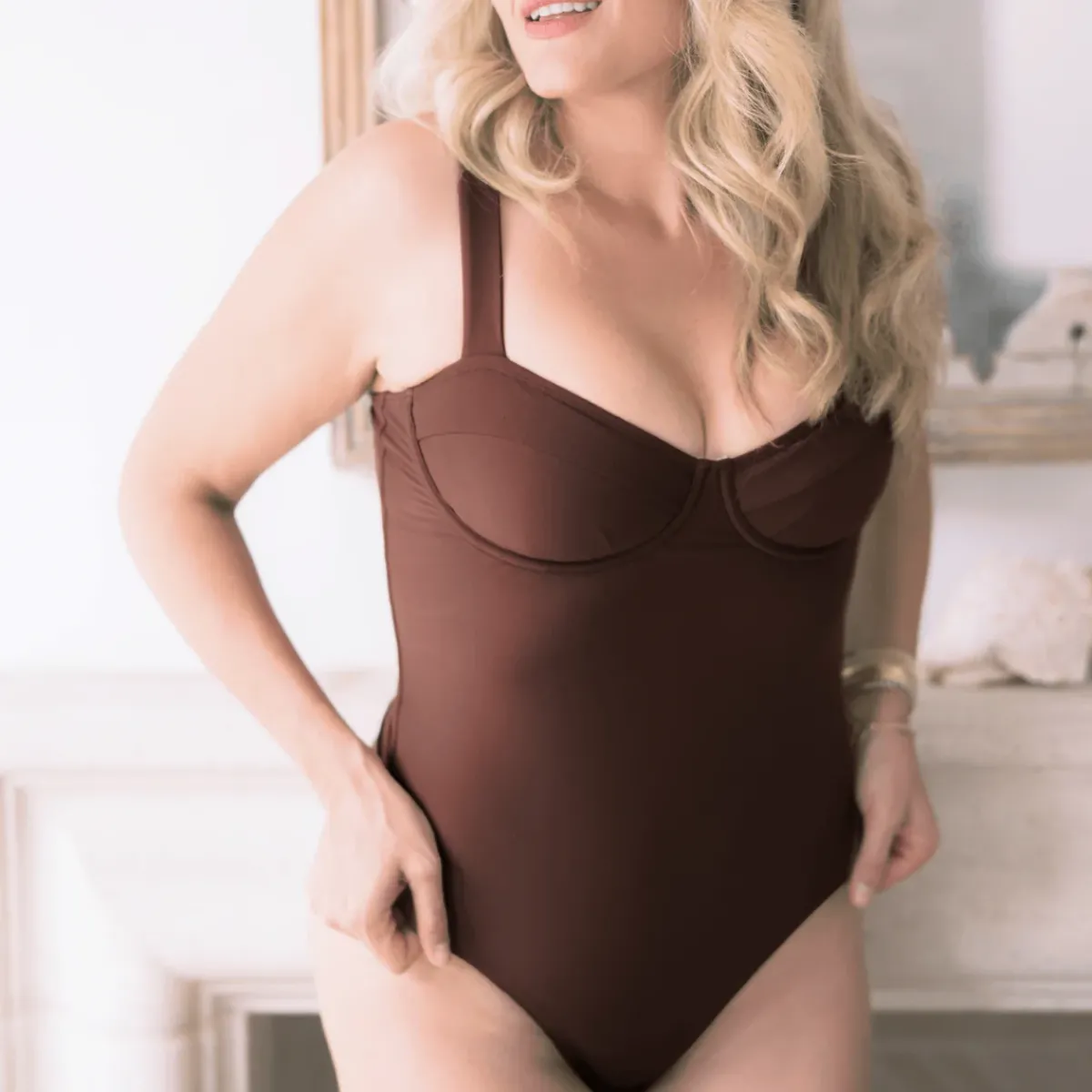 minnow X Daphne Oz Women's One Piece Tiramisu Outlet