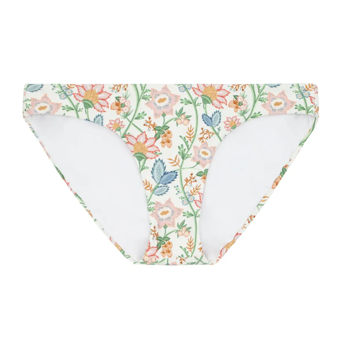 minnow X Daphne Oz Women's Low Waist Bikini Bottom Wild Bloom Floral New