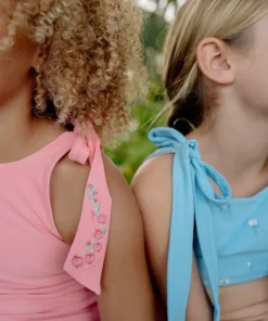 minnow X Fanm Mon Girl's Tie Knot Bikini Lagoon Sale