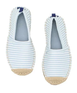 minnow X Sea Star Blue Stripe Beachcomber Espadrille | Swim Powder Blue Stripe Fashion
