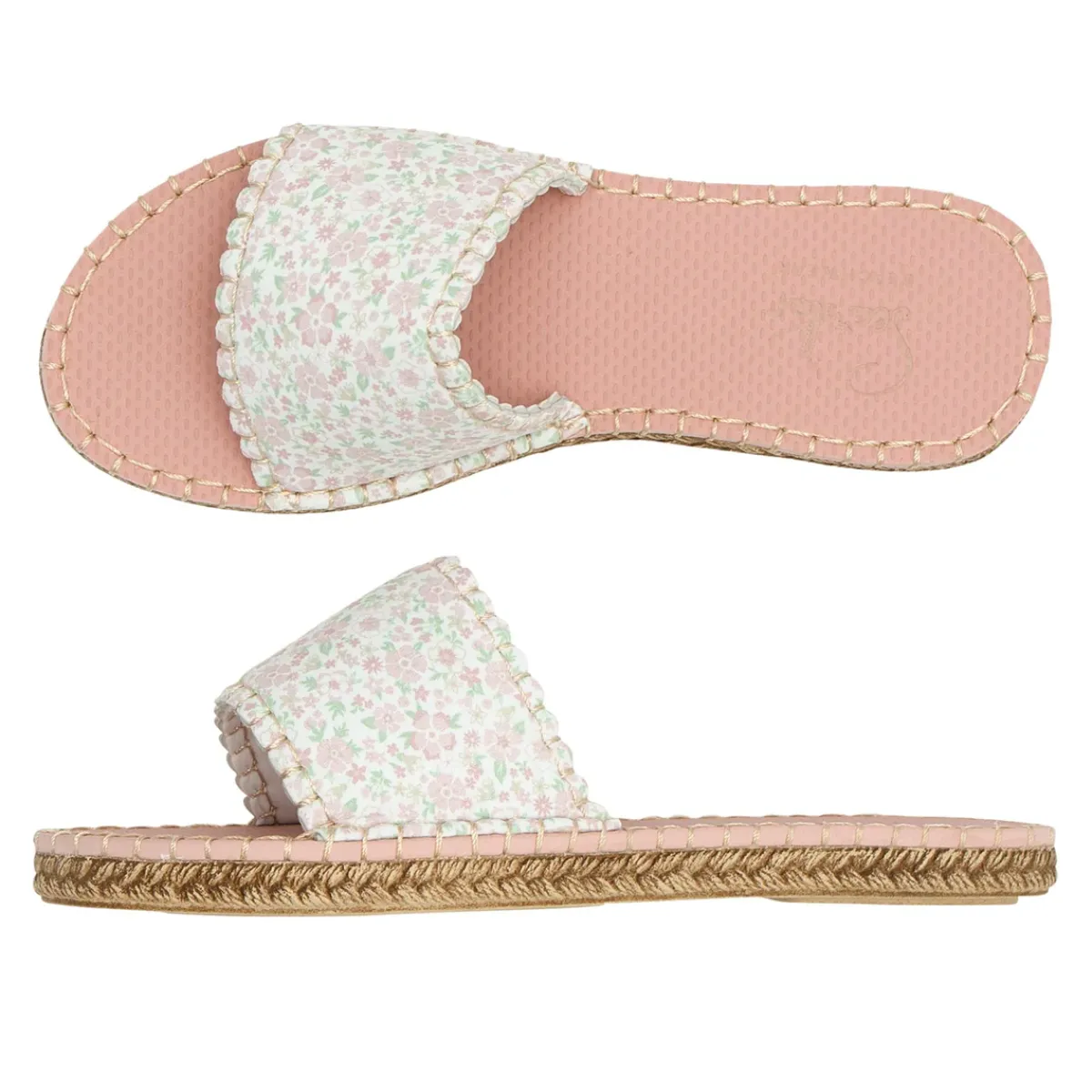 minnow X Sea Star Women's Antique Floral Cabana Slide | Swim New