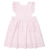 minnow X Sister Parish Girls Pinafore Dress Nectar Leaf Online